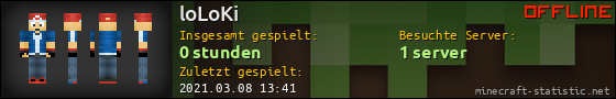 Benutzerleisten 560x90 für loLoKi