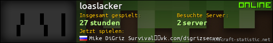 Benutzerleisten 560x90 für loaslacker