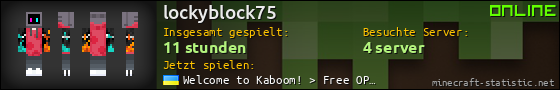 Benutzerleisten 560x90 für lockyblock75