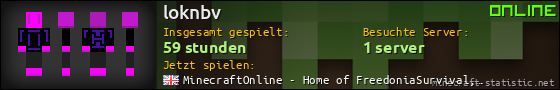 Benutzerleisten 560x90 für loknbv