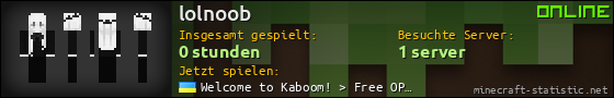 Benutzerleisten 560x90 für lolnoob