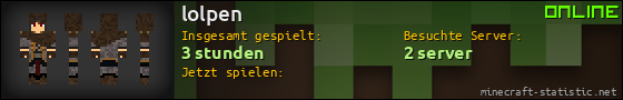 Benutzerleisten 560x90 für lolpen