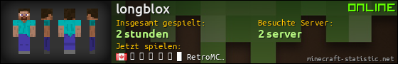 Benutzerleisten 560x90 für longblox