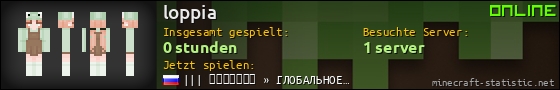 Benutzerleisten 560x90 für loppia