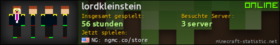 Benutzerleisten 560x90 für lordkleinstein