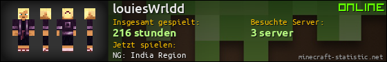 Benutzerleisten 560x90 für louiesWrldd