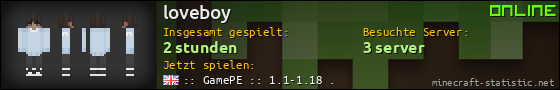 Benutzerleisten 560x90 für loveboy