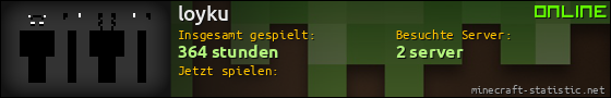 Benutzerleisten 560x90 für loyku