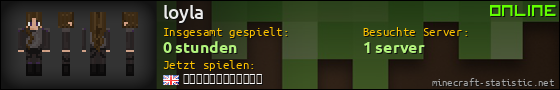 Benutzerleisten 560x90 für loyla