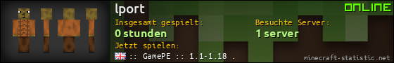 Benutzerleisten 560x90 für lport