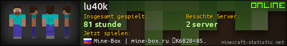 Benutzerleisten 560x90 für lu40k