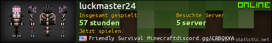 Benutzerleisten 560x90 für luckmaster24