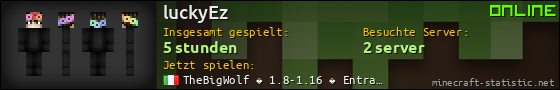 Benutzerleisten 560x90 für luckyEz