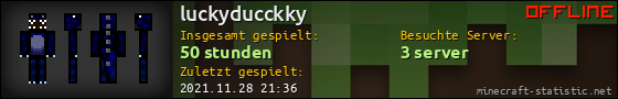 Benutzerleisten 560x90 für luckyducckky