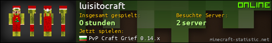 Benutzerleisten 560x90 für luisitocraft