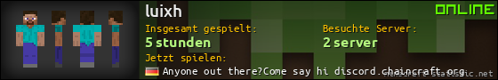 Benutzerleisten 560x90 für luixh