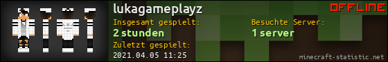 Benutzerleisten 560x90 für lukagameplayz