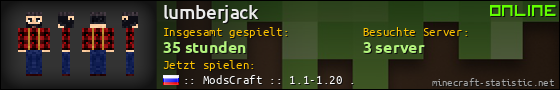 Benutzerleisten 560x90 für lumberjack