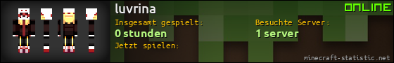 Benutzerleisten 560x90 für luvrina