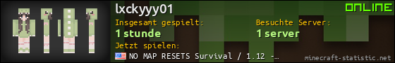 Benutzerleisten 560x90 für lxckyyy01