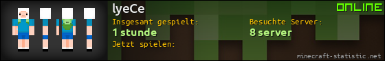 Benutzerleisten 560x90 für lyeCe