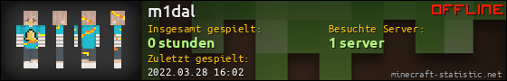 Benutzerleisten 560x90 für m1dal