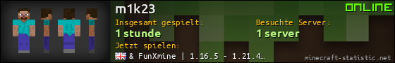 Benutzerleisten 560x90 für m1k23
