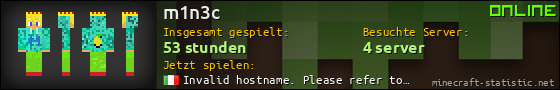 Benutzerleisten 560x90 für m1n3c