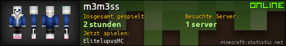 Benutzerleisten 560x90 für m3m3ss