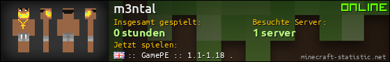 Benutzerleisten 560x90 für m3ntal
