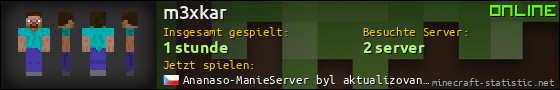 Benutzerleisten 560x90 für m3xkar