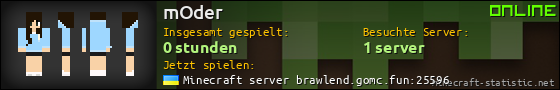 Benutzerleisten 560x90 für mOder