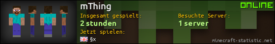 Benutzerleisten 560x90 für mThing
