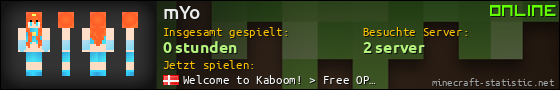 Benutzerleisten 560x90 für mYo