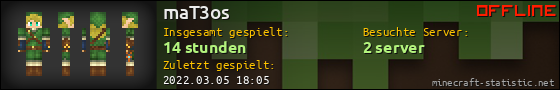 Benutzerleisten 560x90 für maT3os