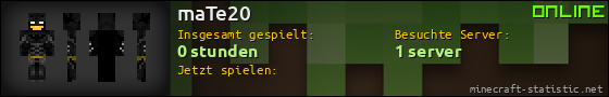 Benutzerleisten 560x90 für maTe20