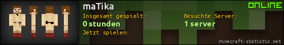 Benutzerleisten 560x90 für maTika