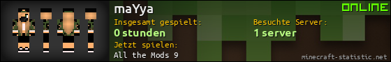 Benutzerleisten 560x90 für maYya