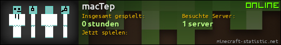 Benutzerleisten 560x90 für macTep