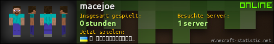Benutzerleisten 560x90 für macejoe