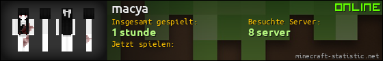 Benutzerleisten 560x90 für macya