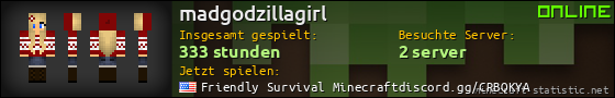 Benutzerleisten 560x90 für madgodzillagirl