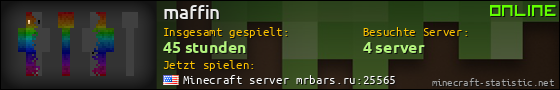 Benutzerleisten 560x90 für maffin