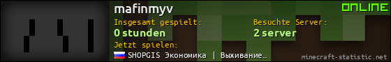 Benutzerleisten 560x90 für mafinmyv