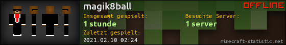 Benutzerleisten 560x90 für magik8ball