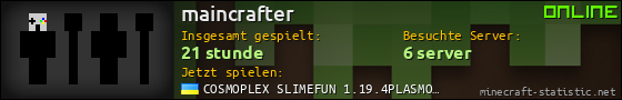 Benutzerleisten 560x90 für maincrafter