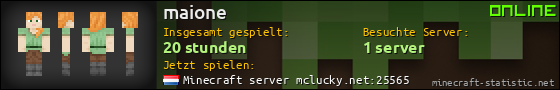 Benutzerleisten 560x90 für maione