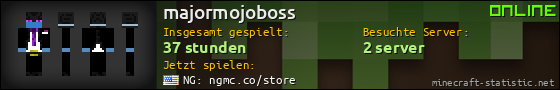 Benutzerleisten 560x90 für majormojoboss