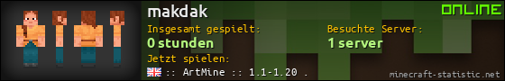 Benutzerleisten 560x90 für makdak