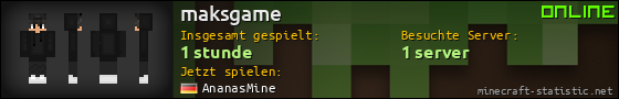 Benutzerleisten 560x90 für maksgame